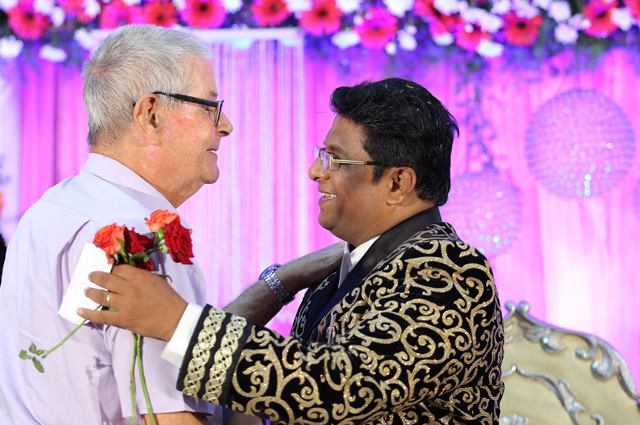 The Founder - Director of Grace Ministry Mangaluru, Bro Andrew Richard celebrates his 55th Birthday in a grand way amidst a large number of devotees.