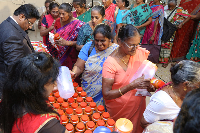 The Founder - Director of Grace Ministry Mangaluru, Bro Andrew Richard celebrates his 55th Birthday in a grand way amidst a large number of devotees.