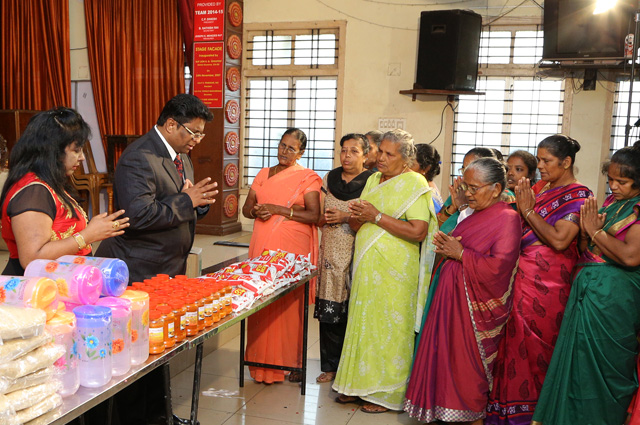 The Founder - Director of Grace Ministry Mangaluru, Bro Andrew Richard celebrates his 55th Birthday in a grand way amidst a large number of devotees.