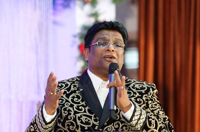 The Founder - Director of Grace Ministry Mangaluru, Bro Andrew Richard celebrates his 55th Birthday in a grand way amidst a large number of devotees.