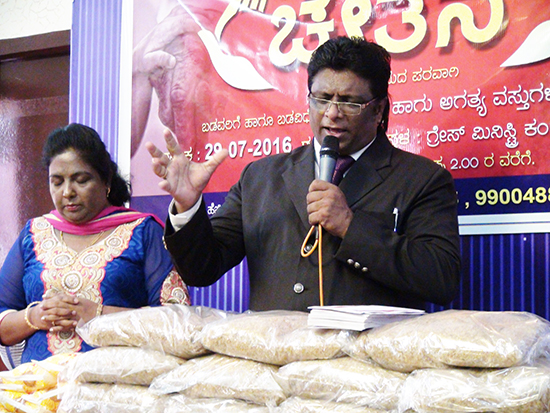 Grace Ministry proved a helping hand to end the hunger of the poor & needy. Bro Andrew & Sis Hanna are anticipating through their charity ventures.