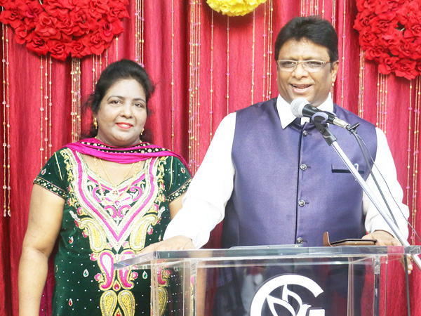 Isaac Richard son of Bro Andrew Richard celebrates his 24th Birthday in a grandeur way at Grace Ministry Prayer Hall in Mangaluru here on June 16, 2017
