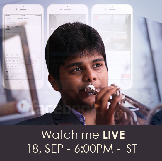 Watch Isaac Richard on Facebook Live on 18, Sep at 6:00PM, Indian Standard Time. Watch him live at your homes. Get ready for the revelation.