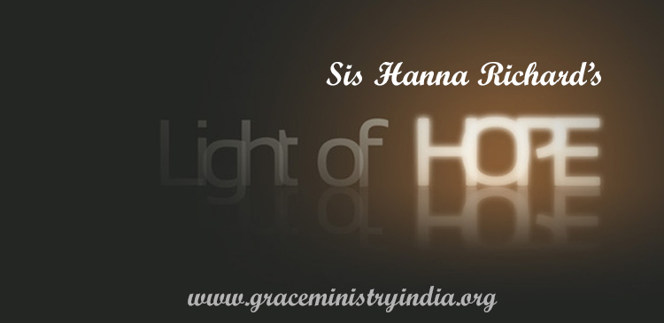 Join the "Light of Hope" retreat prayer by Sis Hanna Richard in Mangaluru. Come experience the compassionate touch of Jesus.