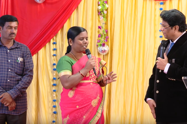 Family receives financial blessings amidst 20 years of poverty after attending the prayers of Grace Ministry by Bro Andrew Richard in Bangalore. 