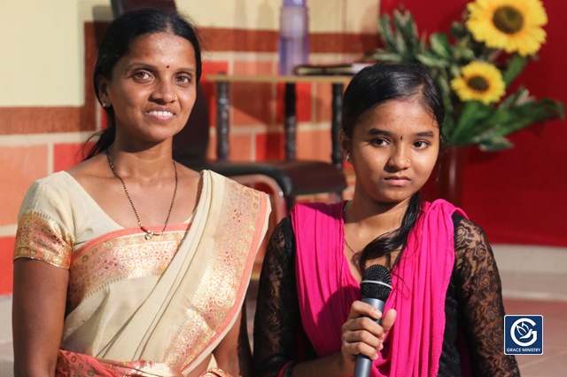 A college-going girl who was massively Demon Possessed for almost 6 months receives complete Deliverance by the prayers of Sis Hanna Richard at Grace Ministry in Mangalore.