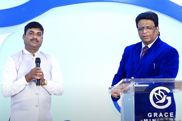 Beloved brother from Bangalore who was facing financial crises is now prosperous after attending the prayers of Grace Ministry in Bangalore lead by Bro Andrew Richard.