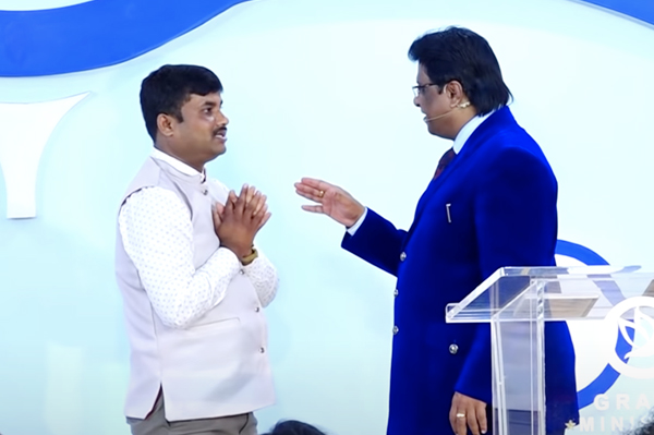 Beloved brother from Bangalore who was facing financial crises is now prosperous after attending the prayers of Grace Ministry in Bangalore lead by Bro Andrew Richard.