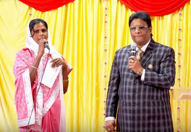 The beloved sister who attended the Grace Ministry prayer in Bangalore received total healing from Dengue, and now she stands as a testimony before God. 