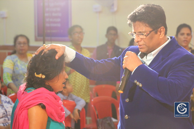 Women under the Demonic Possession for 12 long years testifies her extensive Deliverance after prayers at Grace Ministry at the Prayer Center in Mangalore.