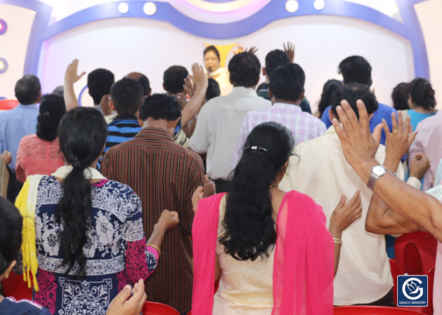 Instantly Healed from Stomach Gland through the prayers of Sis Hanna Richard while attended the retreat prayer of Grace Ministry at its prayer centre in Balmatta, Mangalore 