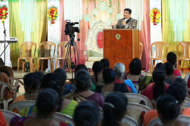 The Founder - Director of Grace Ministry Mangaluru, Bro Andrew Richard celebrates his 55th Birthday in a grand way amidst a large number of devotees. 