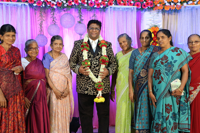 The Founder - Director of Grace Ministry Mangaluru, Bro Andrew Richard celebrates his 55th Birthday in a grand way amidst a large number of devotees. 
