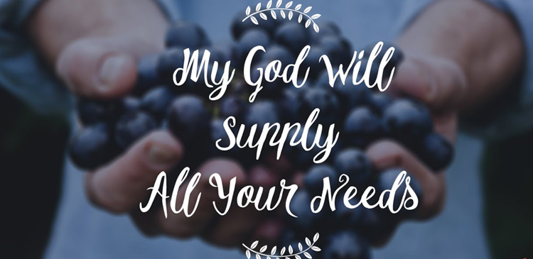 God’s supply reaches much deeper than our superficial needs.  God will supply every need of yours according to his riches in glory in Christ Jesus.