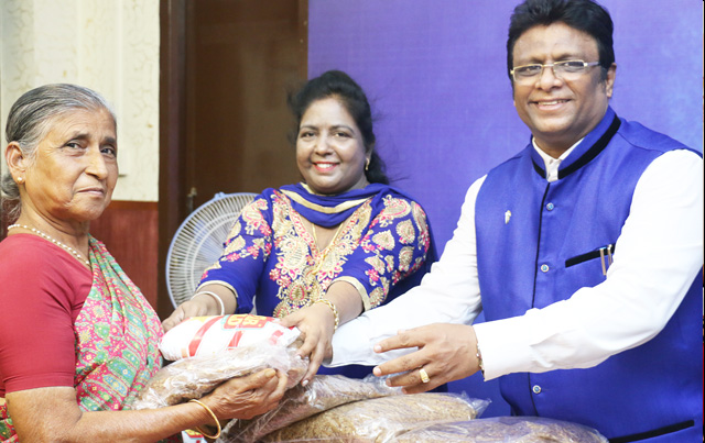 Grace Ministry charitable organization holds "Raksha" a charitable program in Mangaluru to help the poor and needy widow.  