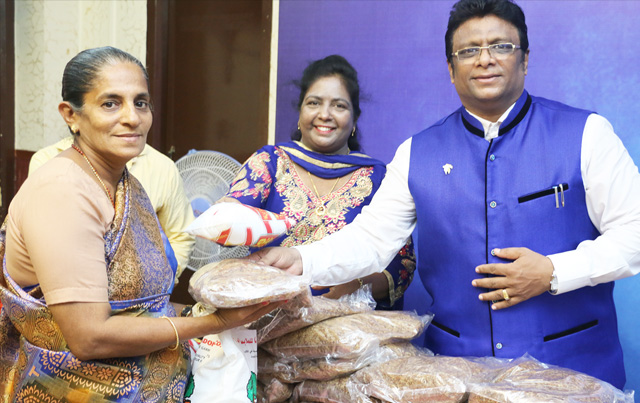 Grace Ministry charitable organization holds "Raksha" a charitable program in Mangaluru to help the poor and needy widow.  