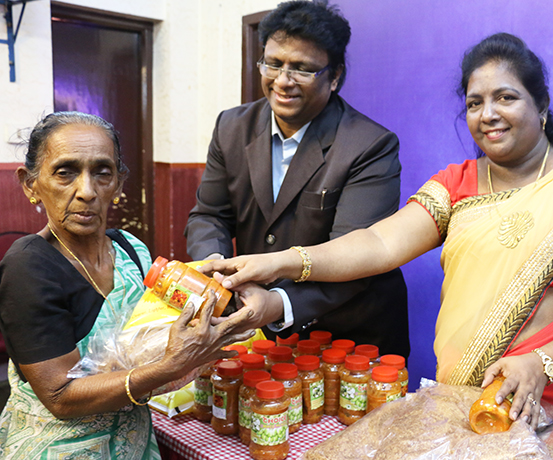 Grace Ministry a charitable organisation in Mangaluru holds a charitable program 