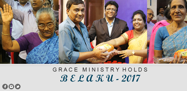 Grace Ministry a charitable organisation in Mangaluru holds a charitable program 