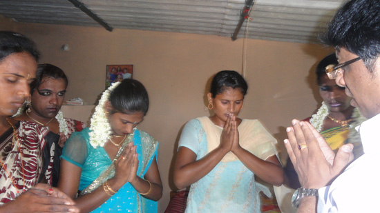 eunuchs ministry is a challenging ministry,and today grace ministry is taking care of more than 30 eunuchs .