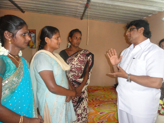 eunuchs ministry is a challenging ministry,and today grace ministry is taking care of more than 30 eunuchs .