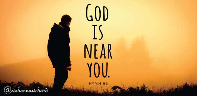 When you’re feeling wrecked and ruined, God is near you. When your dreams have crumbled and you have no hope, God is near you. When your heart is broken and your spirit is crushed, God is near you.