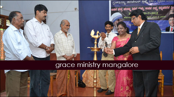 Grace Ministry Mangalore organized a free eye check-up and free spectacles distribution camp at Valachil, Mangalore.