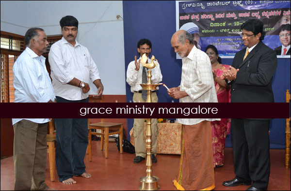 Grace Ministry Mangalore organized a free eye check-up and free spectacles distribution camp at Valachil, Mangalore.