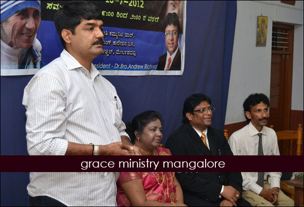 Grace Ministry Mangalore organized a free eye check-up and free spectacles distribution camp at Valachil, Mangalore.