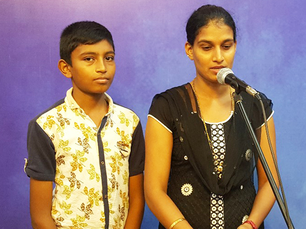 Young boy healed from Mental illness after prayers at Grace Ministry in Mangalore, during Konkani retreat prayer by Bro Andrew Richard. After prayers, he began finding the exams very easy. 