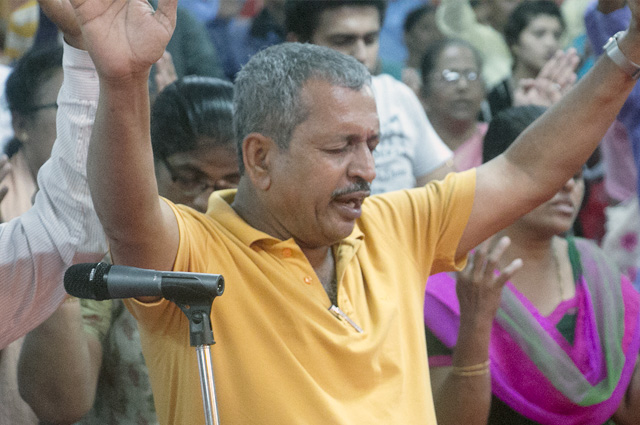 A countless number of people joined the Night Vigil prayer held at prayer center by Grace Ministry in Mangalore here on August 5th, 2017. People experienced Healing, Deliverance and Live miracles.