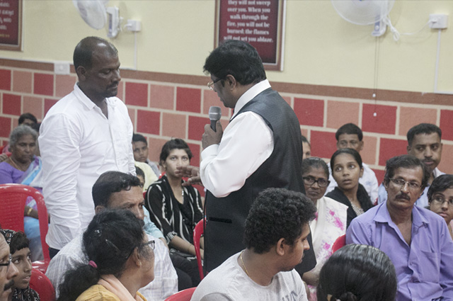 A countless number of people joined the Night Vigil prayer held at prayer center by Grace Ministry in Mangalore here on August 5th, 2017. People experienced Healing, Deliverance and Live miracles.