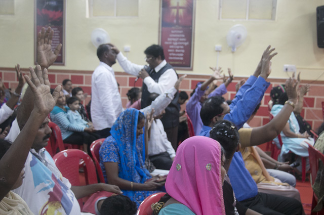 A countless number of people joined the Night Vigil prayer held at prayer center by Grace Ministry in Mangalore here on August 5th, 2017. People experienced Healing, Deliverance and Live miracles.