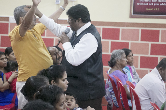 A countless number of people joined the Night Vigil prayer held at prayer center by Grace Ministry in Mangalore here on August 5th, 2017. People experienced Healing, Deliverance and Live miracles.