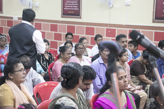 A countless number of people joined the Night Vigil prayer held at prayer center by Grace Ministry in Mangalore here on August 5th, 2017. People experienced Healing, Deliverance and Live miracles.