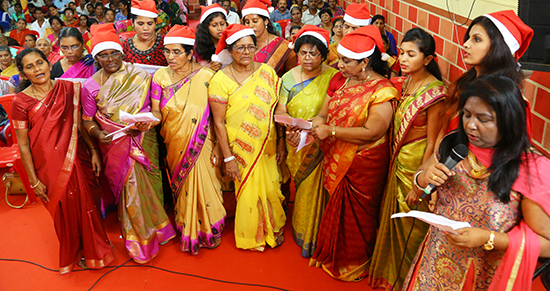 Grace Ministry celebrates Christmas 2016 with grandeur at prayer center, valachil, Mangalore. People thronged to celebrate Christmas with pomp & purity.