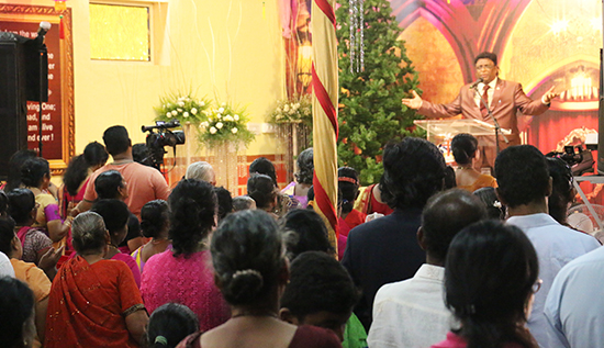 Grace Ministry celebrates Christmas 2016 with grandeur at prayer center, valachil, Mangalore. People thronged to celebrate Christmas with pomp & purity.