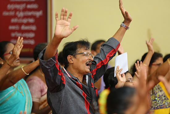 Grace Ministry celebrates Christmas 2016 with grandeur at prayer center, valachil, Mangalore. People thronged to celebrate Christmas with pomp & purity.