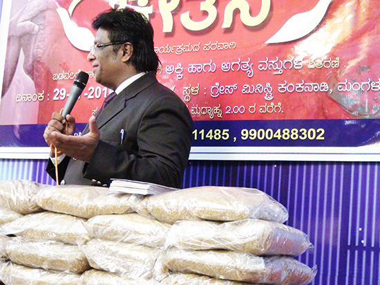 Grace Ministry proved a helping hand to end the hunger of the poor & needy. Bro Andrew & Sis Hanna are anticipating through their charity ventures. 