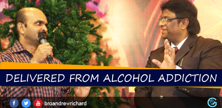 Deliverance from Alcohol addiction at Grace Ministry in Mangaluru. He was alcoholic for 5-6 years but Jesus has delivered him completely. 