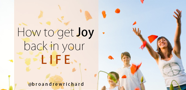 My friend, have you lost your Joy in your life? Don't be dismayed Jesus has come to give you Joy and peace. There may be weeping at night but joy comes in the Morning. 