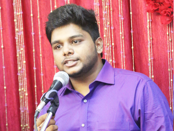 Isaac Richard son of Bro Andrew Richard celebrates his 24th Birthday in a grandeur way at Grace Ministry Prayer Hall in Mangaluru here on June 16, 2017 