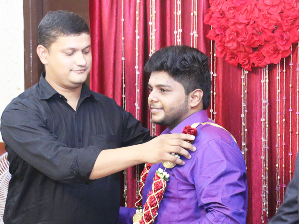 Isaac Richard son of Bro Andrew Richard celebrates his 24th Birthday in a grandeur way at Grace Ministry Prayer Hall in Mangaluru here on June 16, 2017 