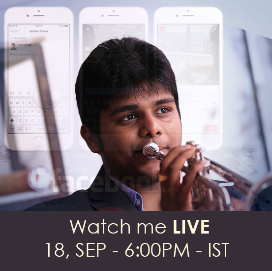 Watch Isaac Richard on Facebook Live on 18, Sep at 6:00PM, Indian Standard Time. Watch him live at your homes. Get ready for the revelation. 