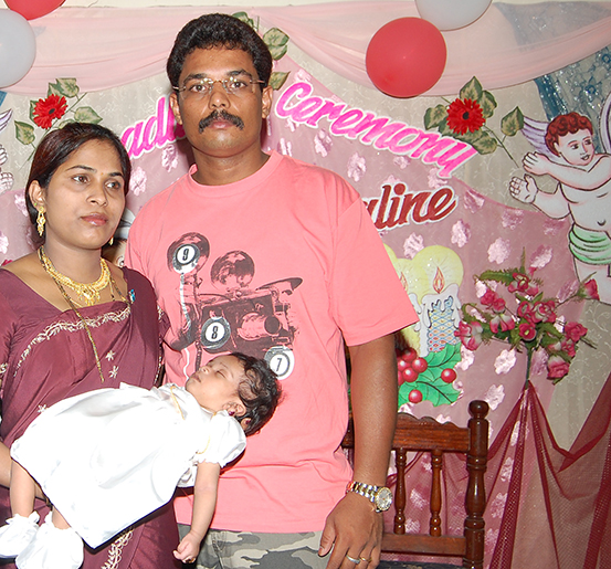 Miracle baby born in Mangalore after prayers at Grace Ministry in Mangalore. 