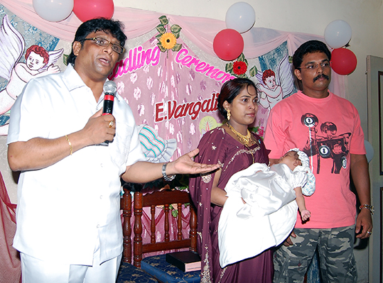 Miracle baby born in Mangalore after prayers at Grace Ministry in Mangalore. 