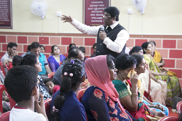 The 8 hours Night Vigil Prayer was held on July 1st, Saturday at Prayer Center, Mangalore by Grace Ministry. Enormous crowd came together to perceive God's Word and to invoke divine blessings of God 