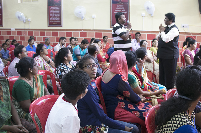 The 8 hours Night Vigil Prayer was held on July 1st, Saturday at Prayer Center, Mangalore by Grace Ministry. Enormous crowd came together to perceive God's Word and to invoke divine blessings of God 