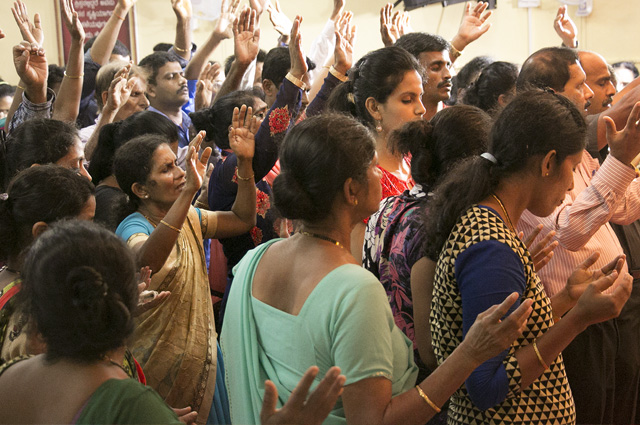 The 8 hours Night Vigil Prayer was held on July 1st, Saturday at Prayer Center, Mangalore by Grace Ministry. Enormous crowd came together to perceive God's Word and to invoke divine blessings of God 
