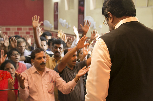 The 8 hours Night Vigil Prayer was held on July 1st, Saturday at Prayer Center, Mangalore by Grace Ministry. Enormous crowd came together to perceive God's Word and to invoke divine blessings of God 