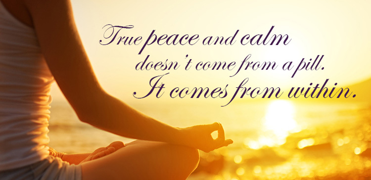 There is no place in the world where true peace can be found but there is a true inner peace that can be found. In any situation or circumstance, it is possible to have peace. 